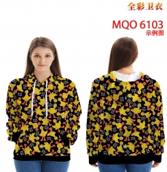 cartoon  Long sleeve hooded pa...