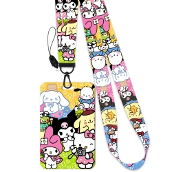 sanrio  Black Button Anime Lon...