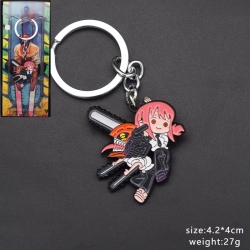 Chainsaw man Anime cartoon key...