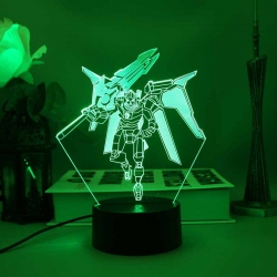 robot 3D night light USB touch...
