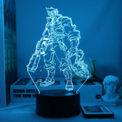 Cyberpunk 3D night light USB t...