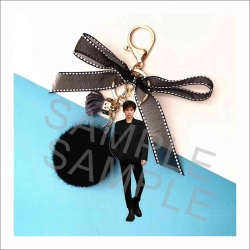 TFBYOS  Bowknot Girl Keychain ...