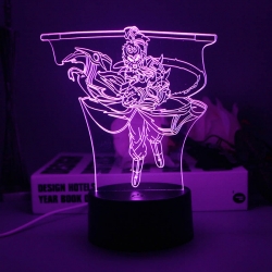 King glory 3D night light USB ...