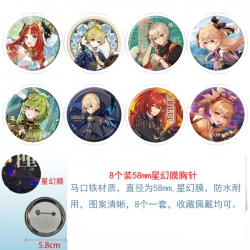 Genshin Impact Anime round Ast...
