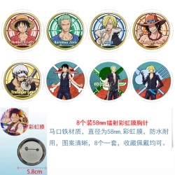 One Piece  Anime Circular lase...