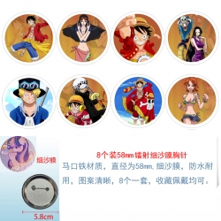 One Piece Anime Circular laser...