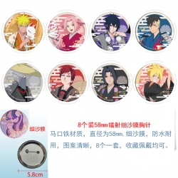 Naruto Anime Circular laser fi...