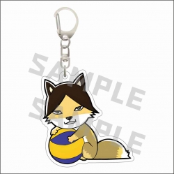 Haikyuu!! Acrylic D button bag...