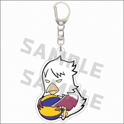 Haikyuu!! Acrylic D button bag...