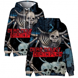 Dead Mount Hooded Coat Hip Hop...