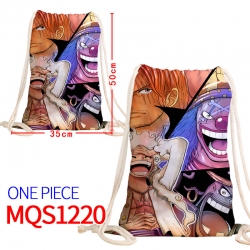 One Piece Canvas drawstring po...