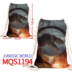 Jurassic World Canvas drawstri...