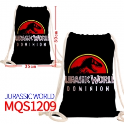 Jurassic World Canvas drawstri...