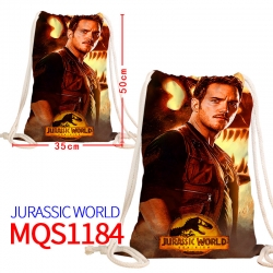 Jurassic World Canvas drawstri...