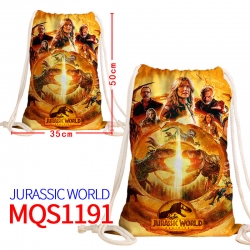 Jurassic World Canvas drawstri...