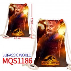 Jurassic World Canvas drawstri...