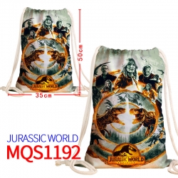 Jurassic World Canvas drawstri...