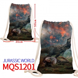 Jurassic World Canvas drawstri...