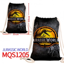 Jurassic World Canvas drawstri...