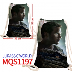 Jurassic World Canvas drawstri...