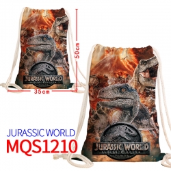 Jurassic World Canvas drawstri...