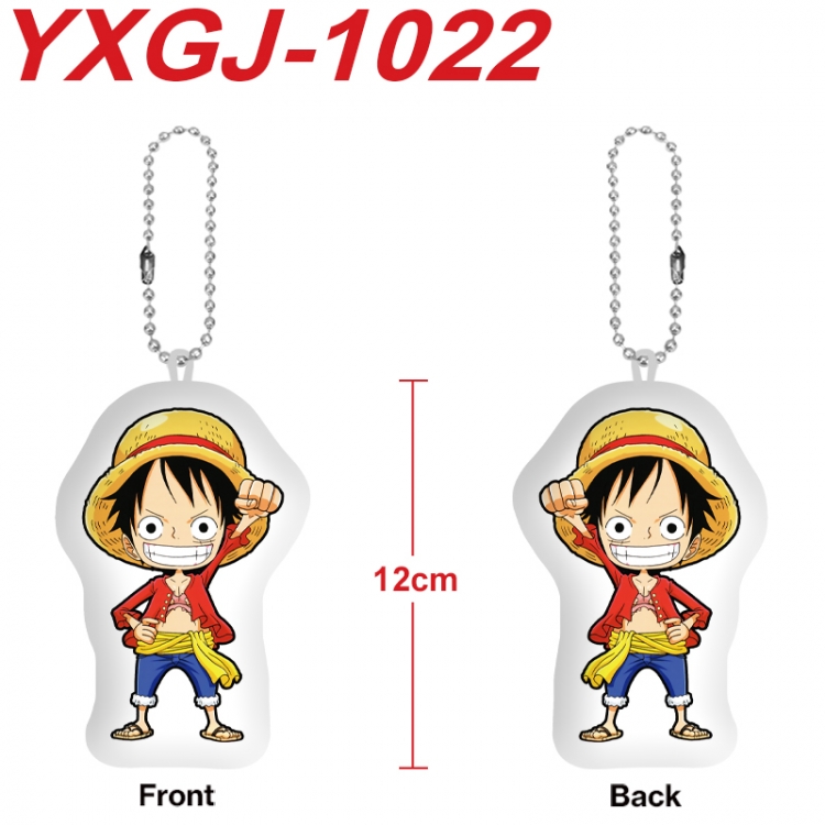 One Piece Anime Alien Plush Doll Pendant Keychain Pendant Toy 12cm price for 5 pcs  YXGJ-1022