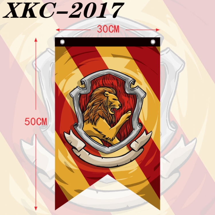 Harry Potter Anime Split Flag Prop 50x30cm XKC-2017