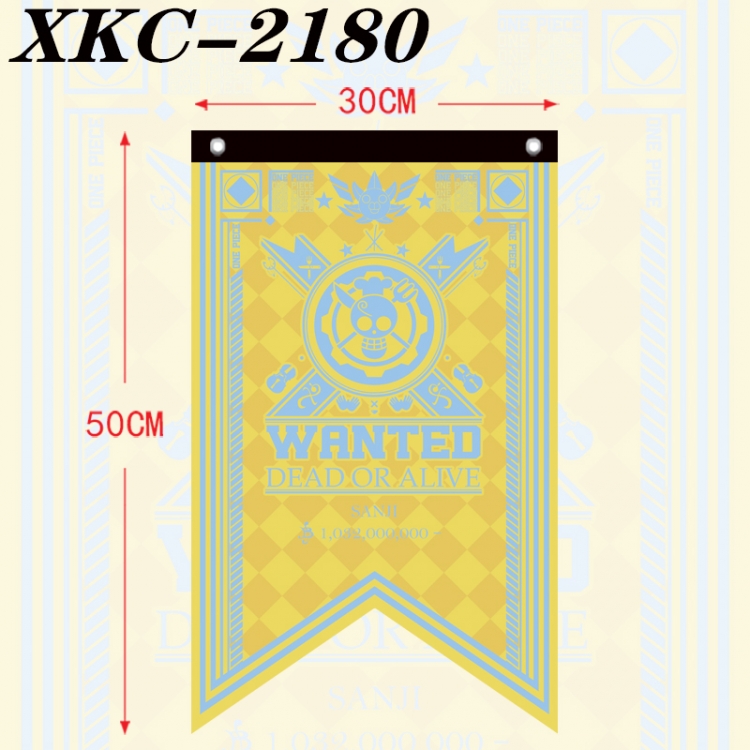 One Piece Anime Split Flag Prop 50 × 30cm XKC-2180
