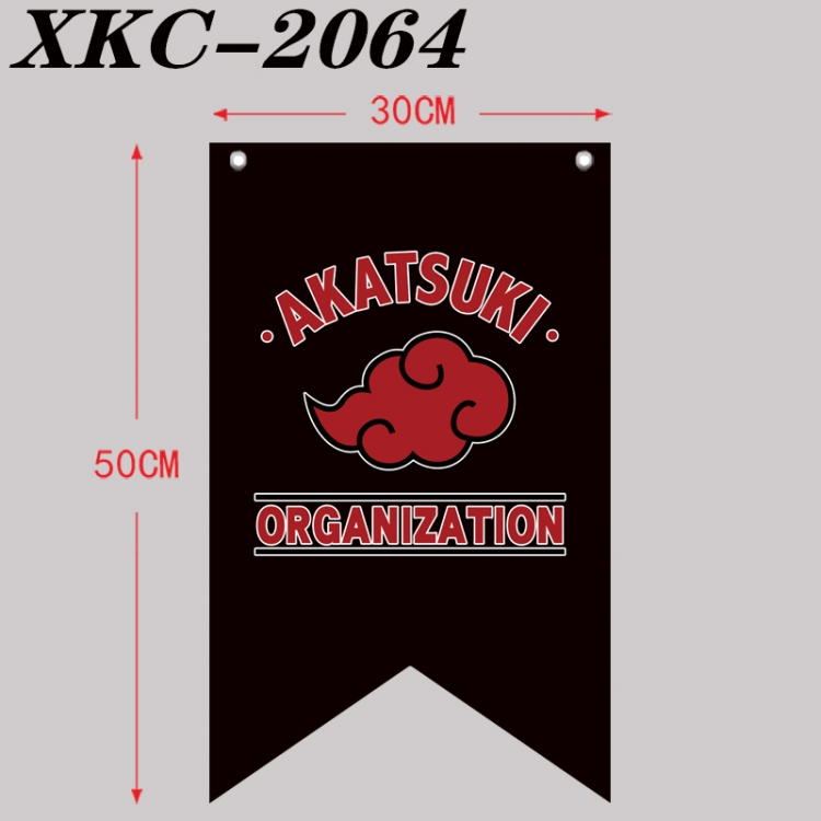 Naruto Anime Split Flag Prop 50 × 30cm  XKC-2064