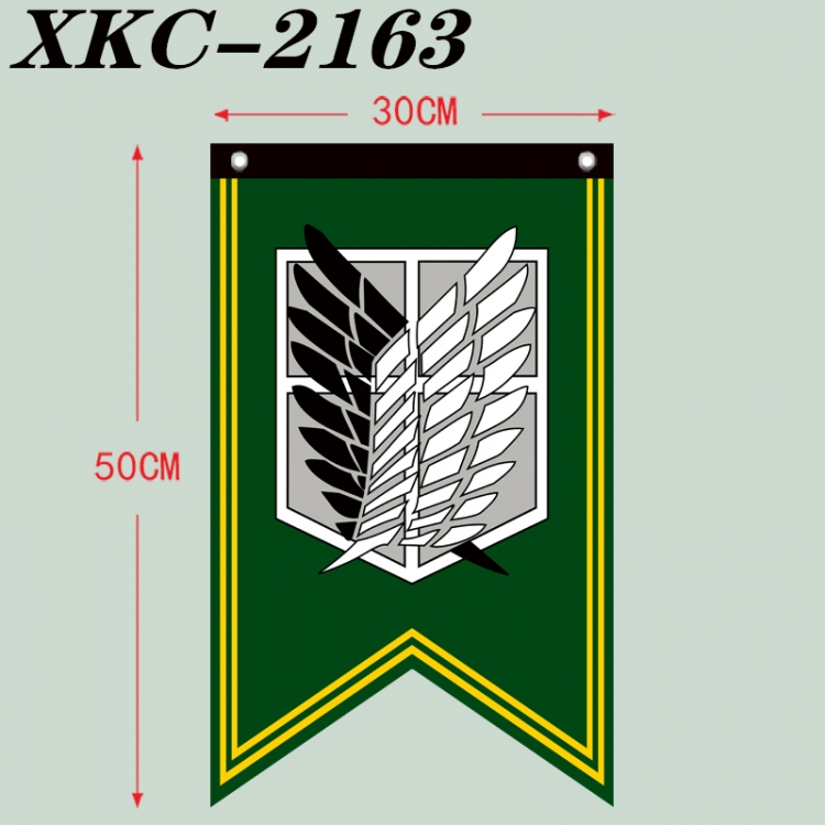 Shingeki no Kyojin Anime Split Flag Prop 50x30cm  XKC-2163