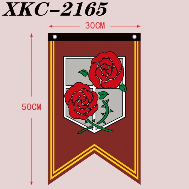 Shingeki no Kyojin Anime Split Flag Prop 50x30cm  XKC-2165