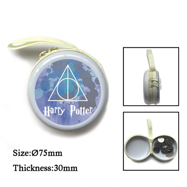 Harry Potter Anime Surrounding Sheet Zipper Zero Wallet Key Bag 75mm