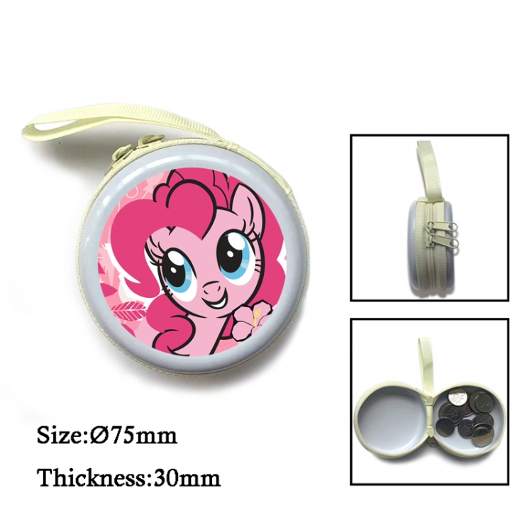 My Little Pony Anime Surrounding Sheet Zipper Zero Wallet Key Bag 75mm