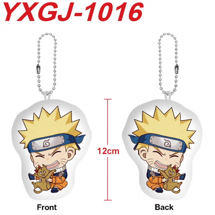 Naruto Anime Alien Plush Doll Pendant Keychain Pendant Toy 12cm price for 5 pcs  YXGJ-1016
