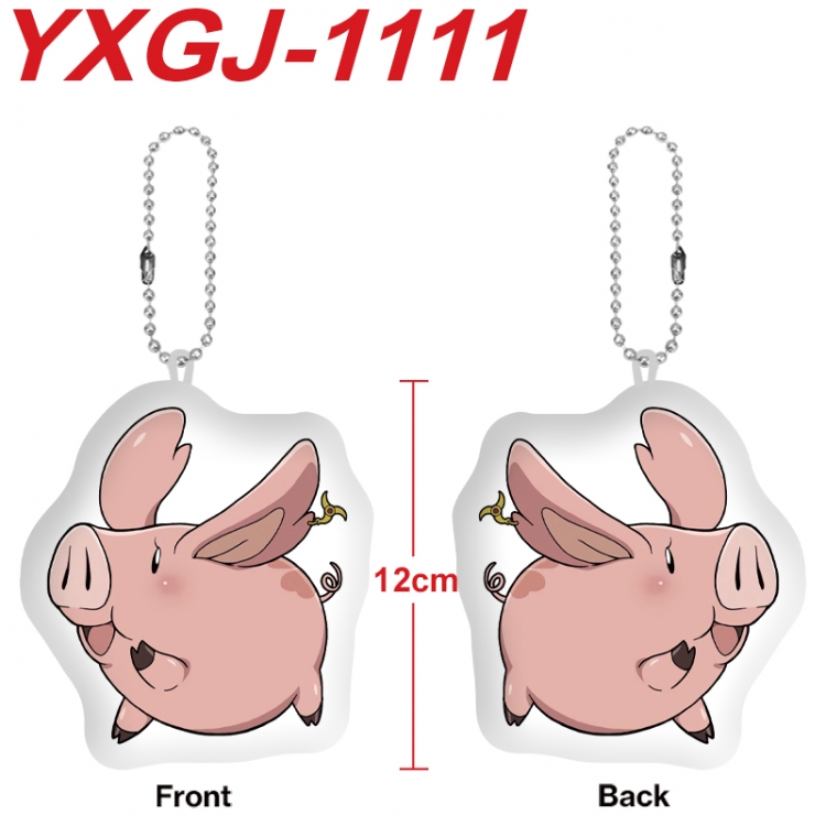 The Seven Deadly Sins Anime Alien Plush Doll Pendant Keychain Pendant Toy 12cm price for 5 pcs YXGJ-1111