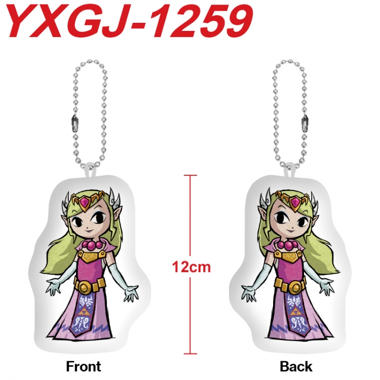 The Legend of Zelda Anime Alien Plush Doll Pendant Keychain Pendant Toy 12cm price for 5 pcs YXGJ-1259