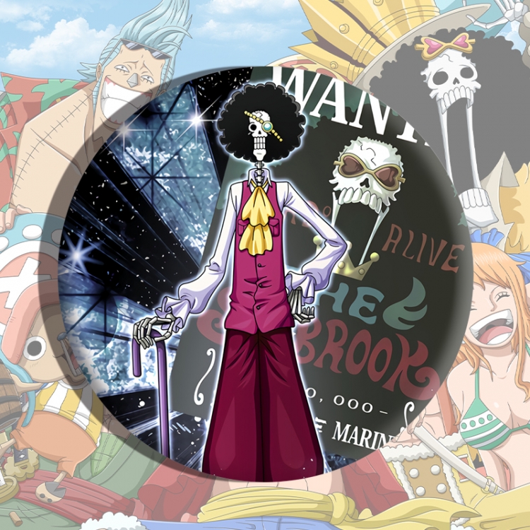 One Piece Anime tinplate brooch badge price for 5 pcs