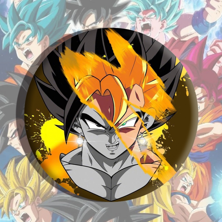 DRAGON BALL Anime tinplate brooch badge price for 5 pcs