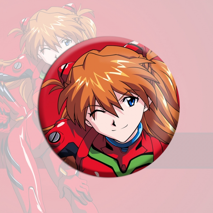 EVA Anime tinplate brooch badge price for 5 pcs