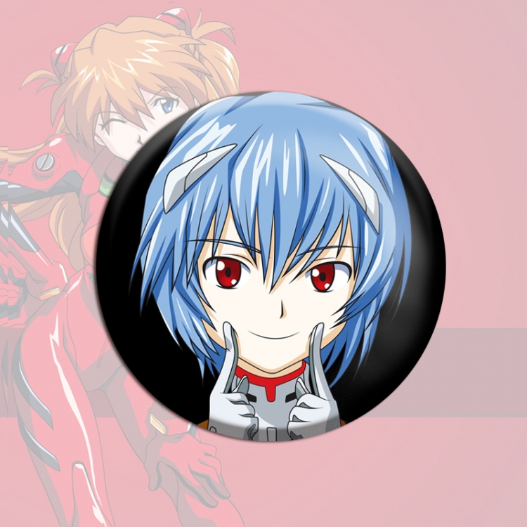 EVA Anime tinplate brooch badge price for 5 pcs