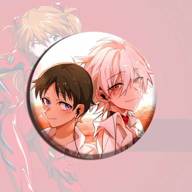 EVA Anime tinplate brooch badge price for 5 pcs