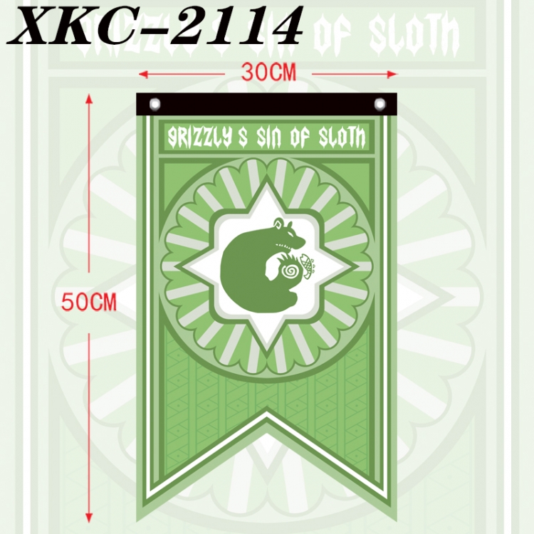 The Seven Deadly Sins  Anime Split Flag Prop 50x30cm XKC-2114