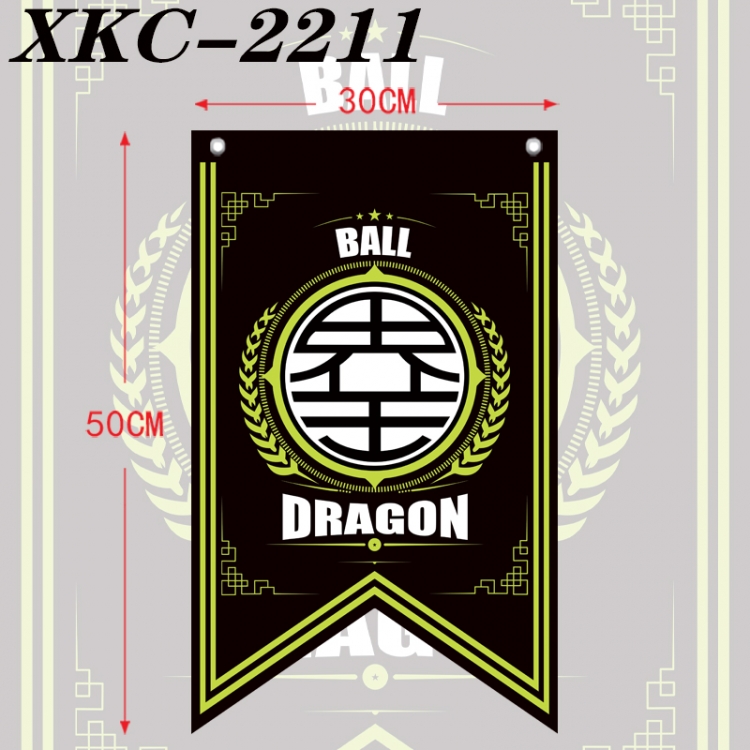DRAGON BALL Anime Split Flag Prop 50x30cm XKC-2211