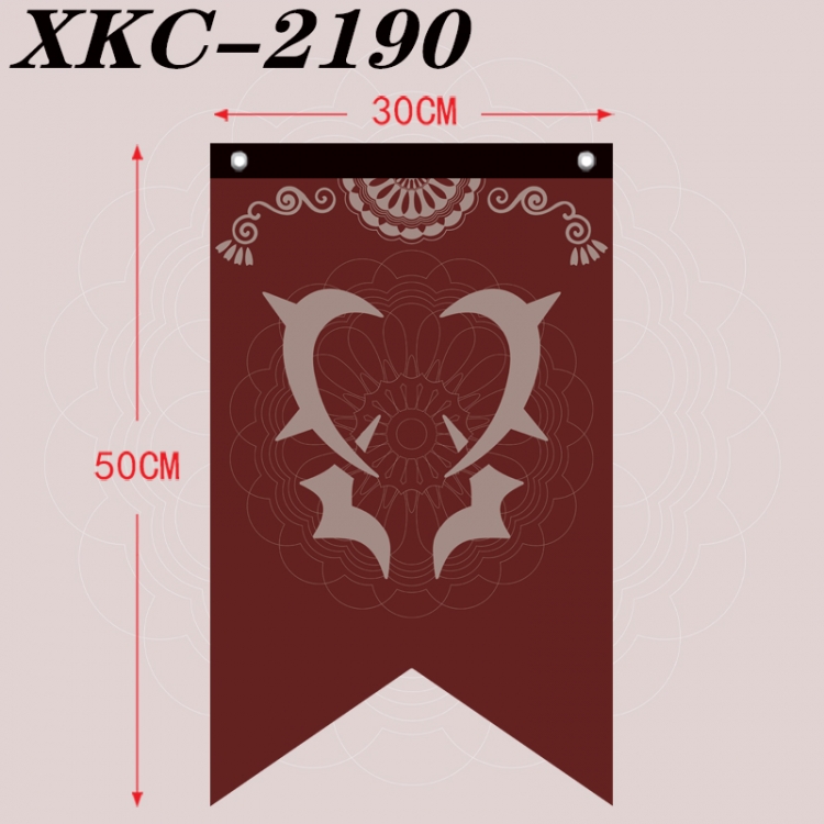 Fairy tail Anime Split Flag Prop 50x30cm  XKC-2190