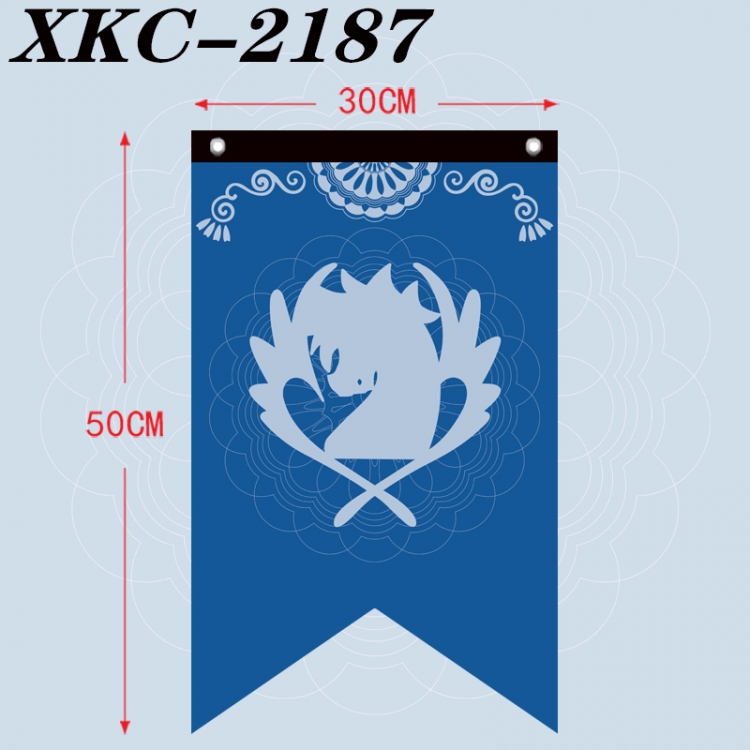 Fairy tail Anime Split Flag Prop 50x30cm XKC-2187