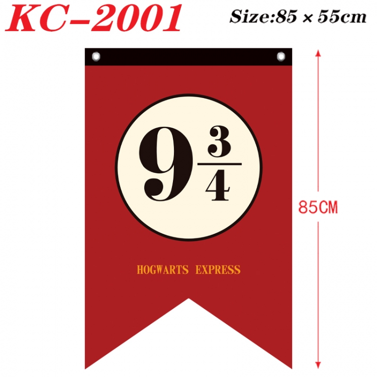 Harry Potter Anime Split Flag Prop 85x55cm KC-2001