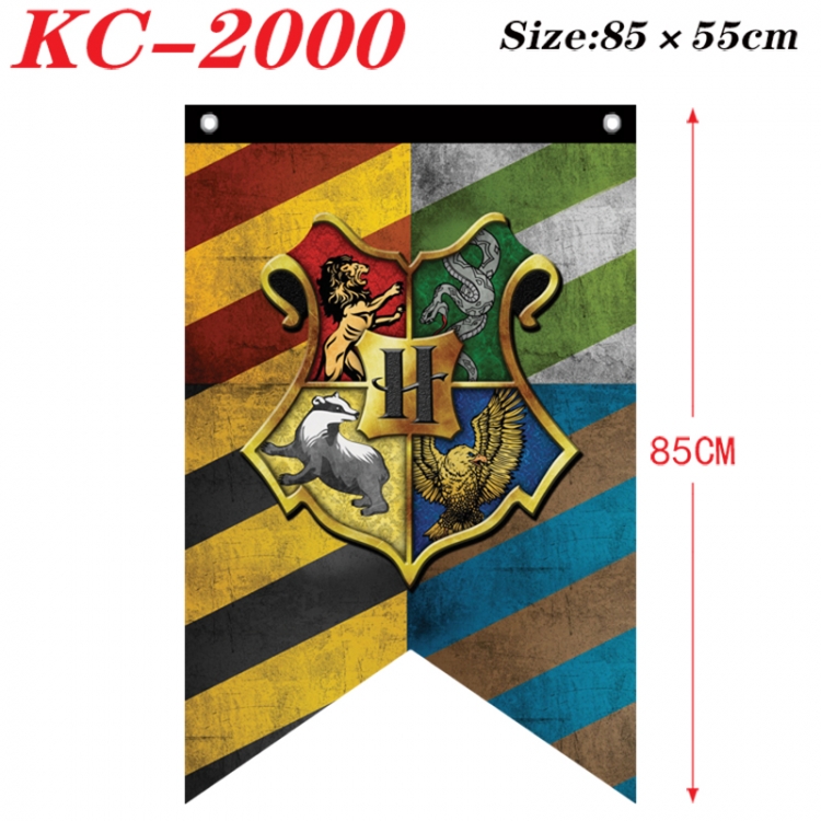 Harry Potter Anime Split Flag Prop 85x55cm  KC-2000