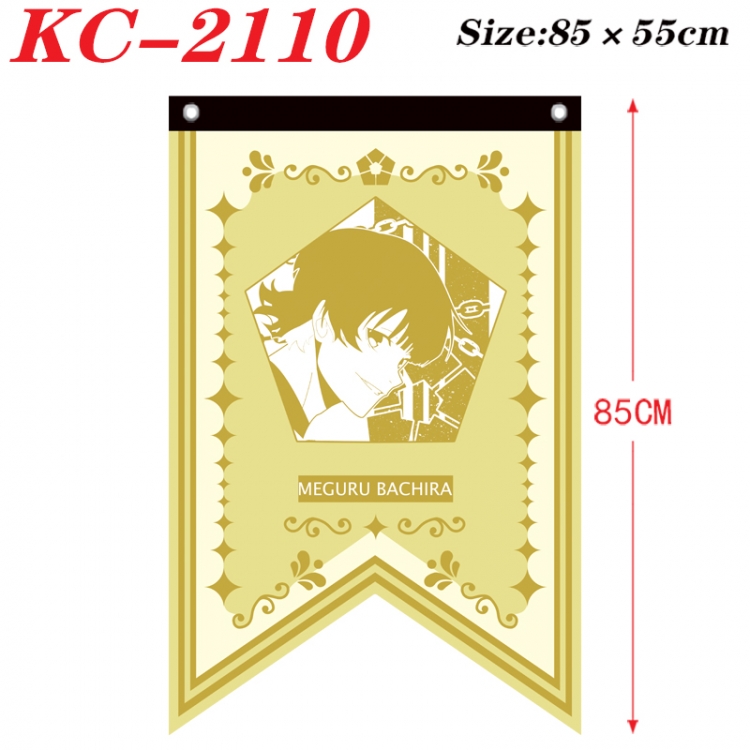 BLUE LOCK  Anime Split Flag Prop 85x55cm  KC-2110