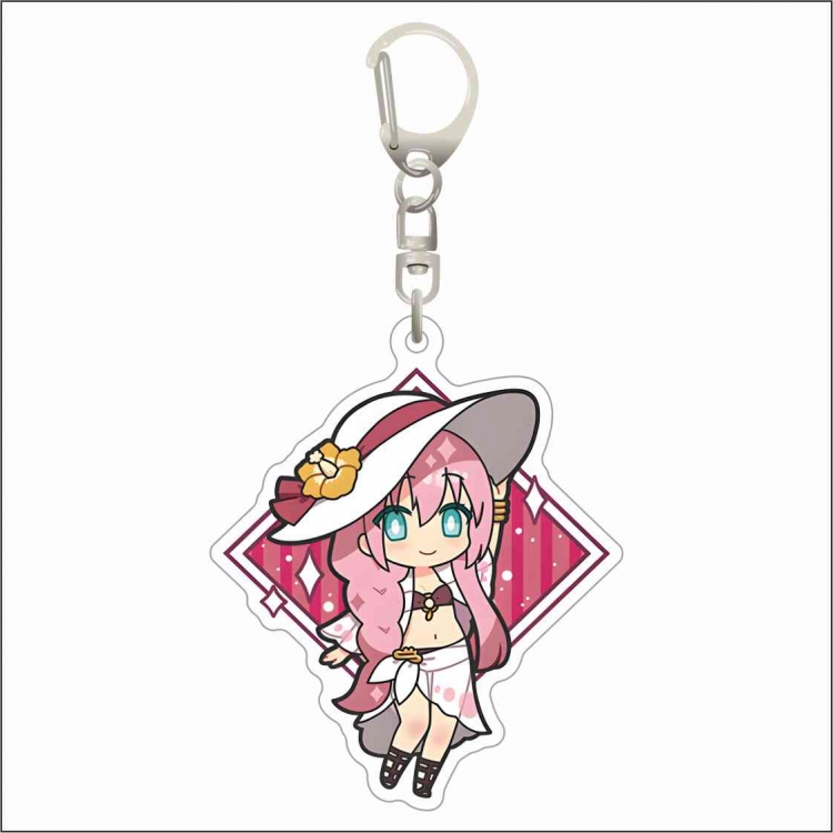 Hatsune Miku Acrylic D button bag pendant key chain price for 5 pcs