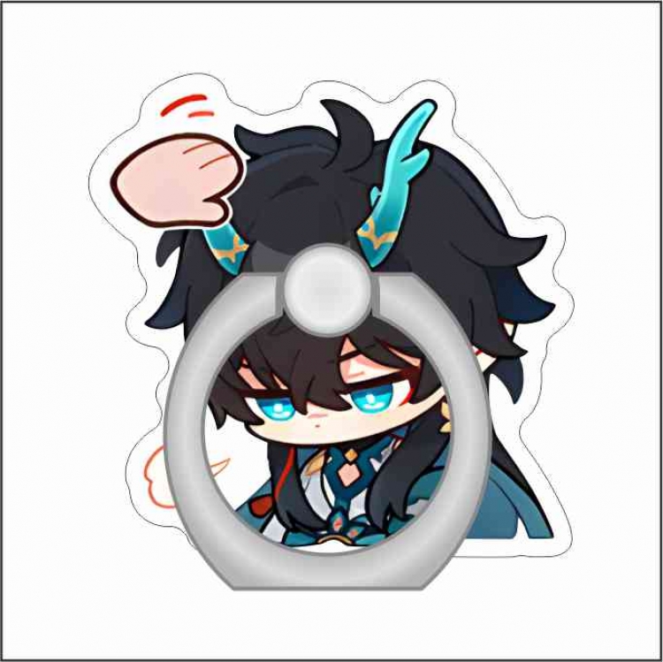 Honkai: Star Rail Anime Peripheral Acrylic Ring Buckle Phone Holder price for 5 pcs